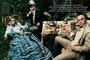 An image from a fashion magazine