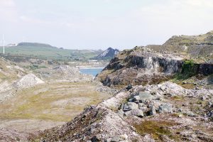 A clay pit landscape